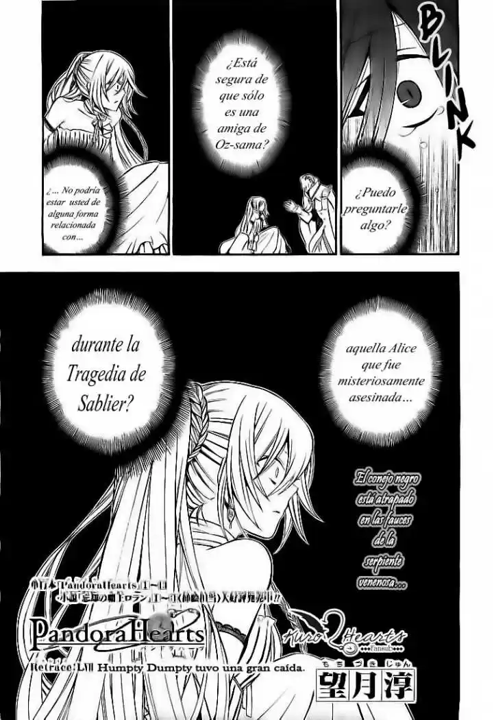 Pandora Hearts capítulo 57 página 4