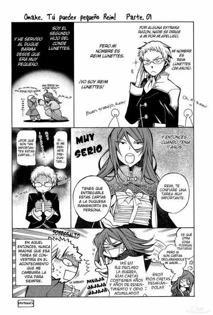 Pandora Hearts capítulo 58.5 página 9