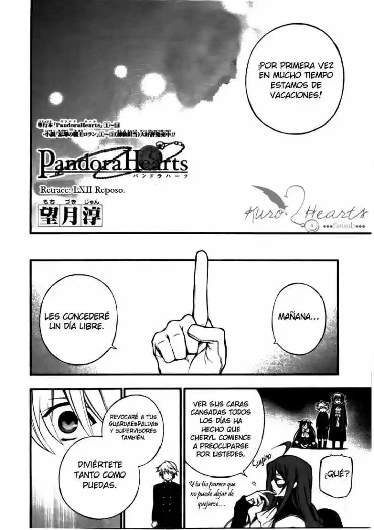 Pandora Hearts capítulo 62 página 5