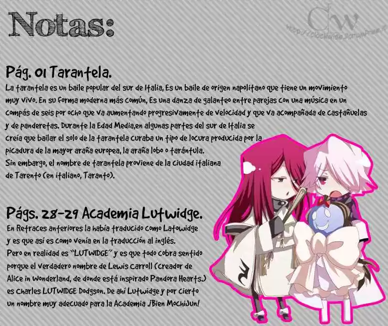 Pandora Hearts capítulo 64 página 34
