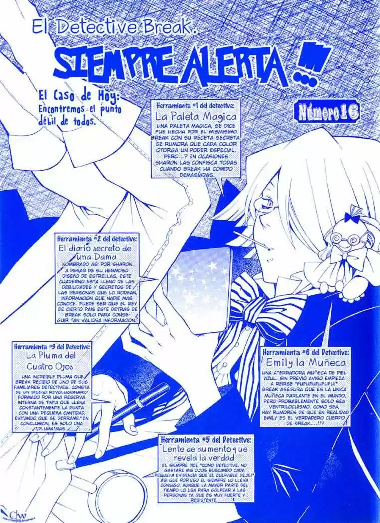Pandora Hearts capítulo 65.5 página 7
