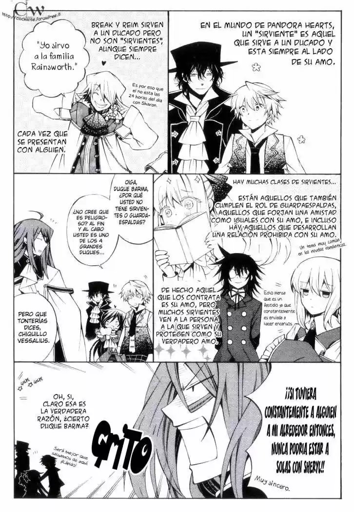 Pandora Hearts capítulo 65.5 página 16