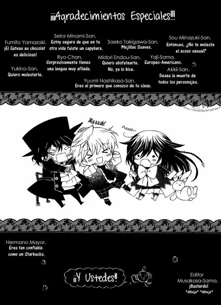 Pandora Hearts capítulo 65.5 página 17