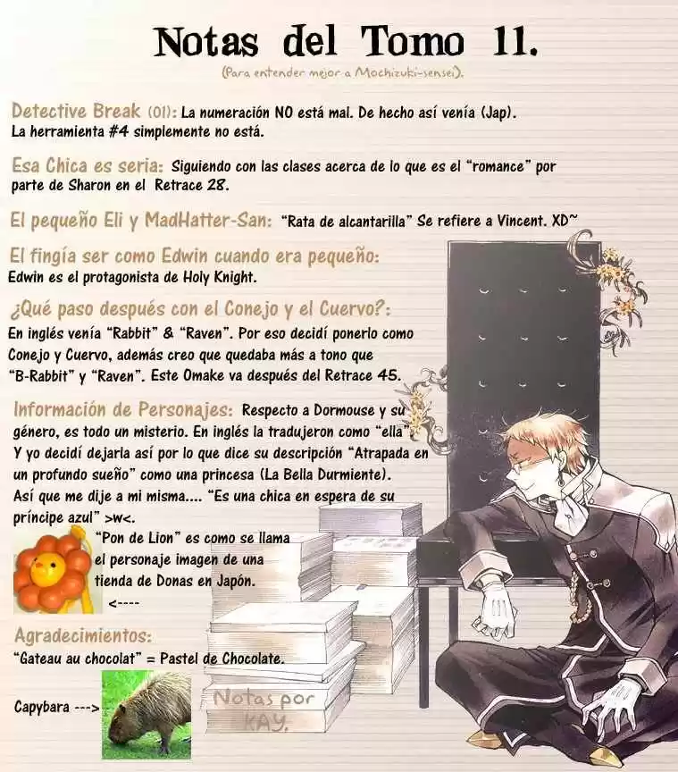 Pandora Hearts capítulo 65.5 página 20
