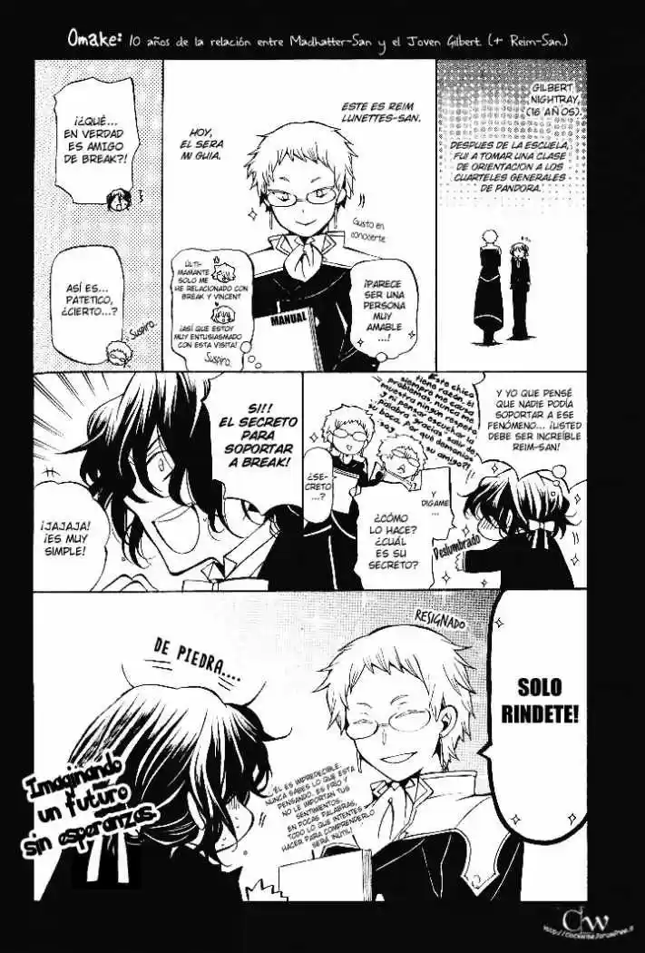 Pandora Hearts capítulo 70.5 página 9