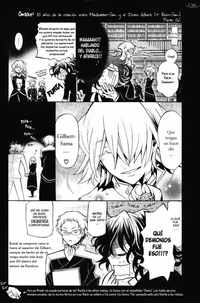 Pandora Hearts capítulo 70.5 página 10