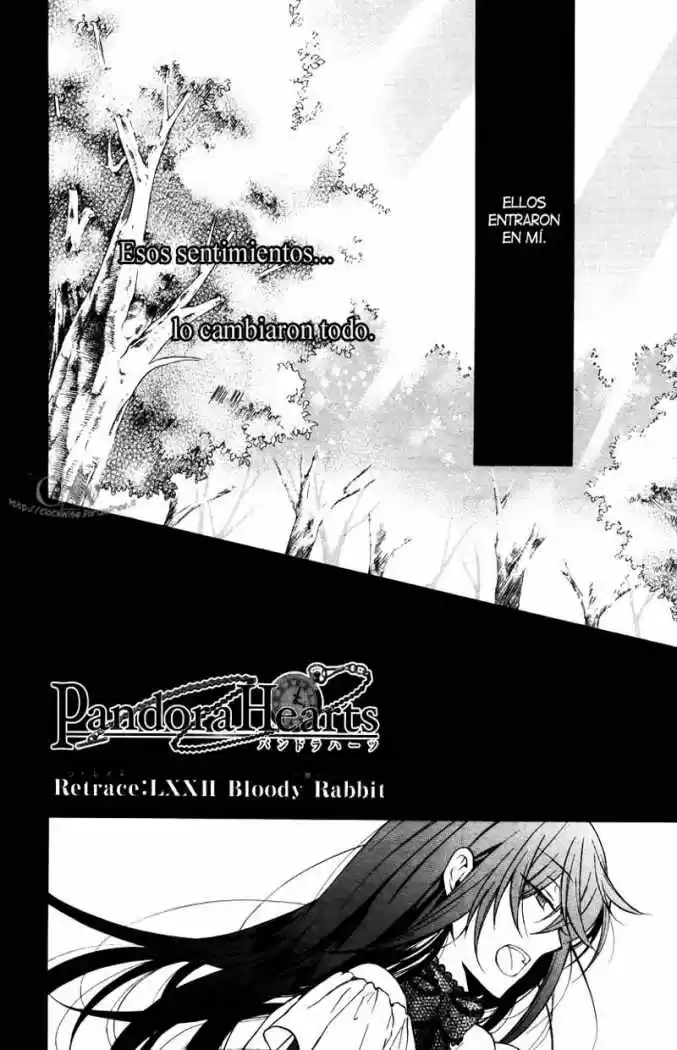 Pandora Hearts capítulo 72 página 4