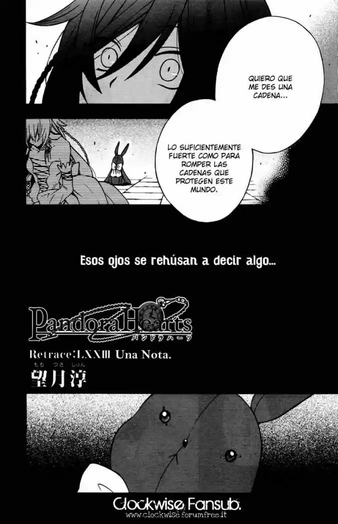 Pandora Hearts capítulo 73 página 9