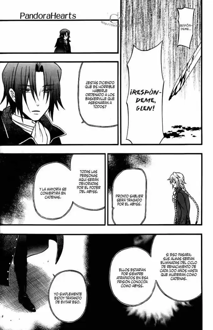 Pandora Hearts capítulo 74 página 34
