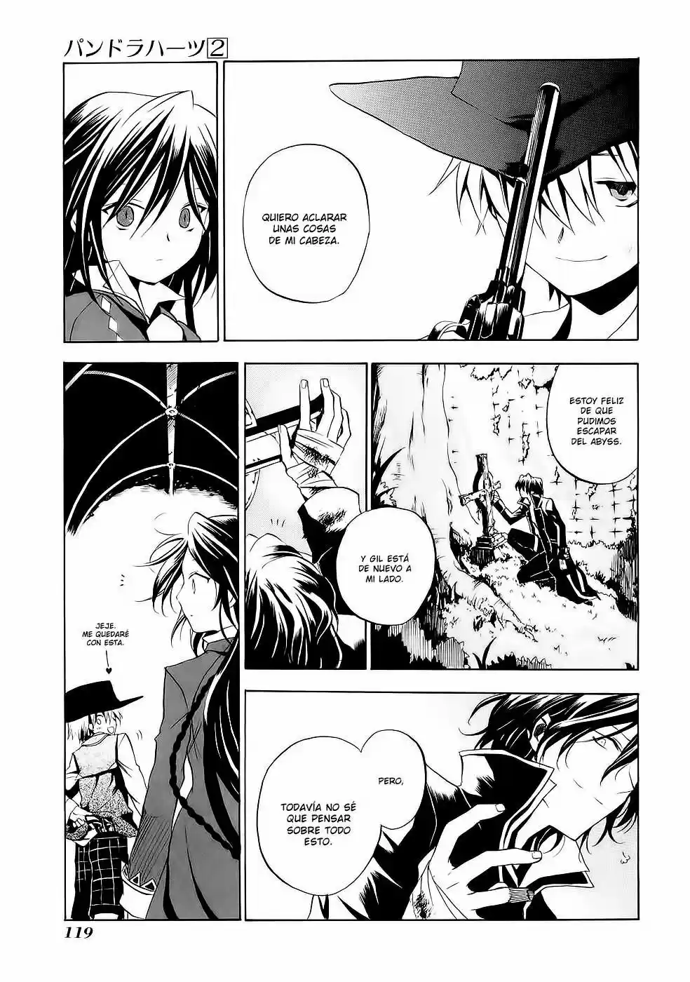Pandora Hearts capítulo 8 página 8