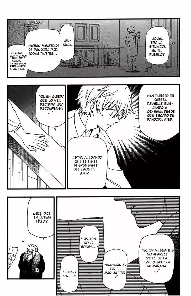 Pandora Hearts capítulo 83 página 9