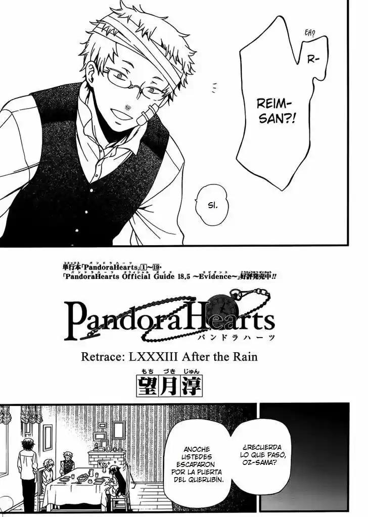 Pandora Hearts capítulo 83 página 12