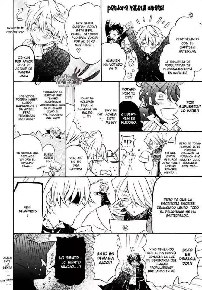 Pandora Hearts capítulo 98 página 4