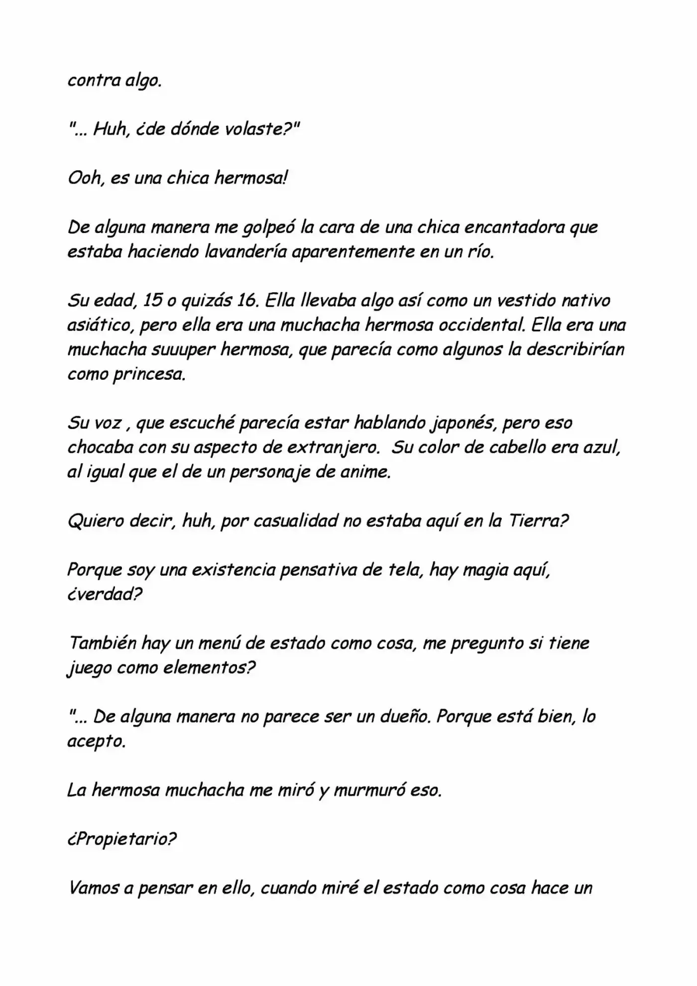 Panties Reincarnation (Novela) - Capítulo 1 - Página 4 - LectorTMOo
