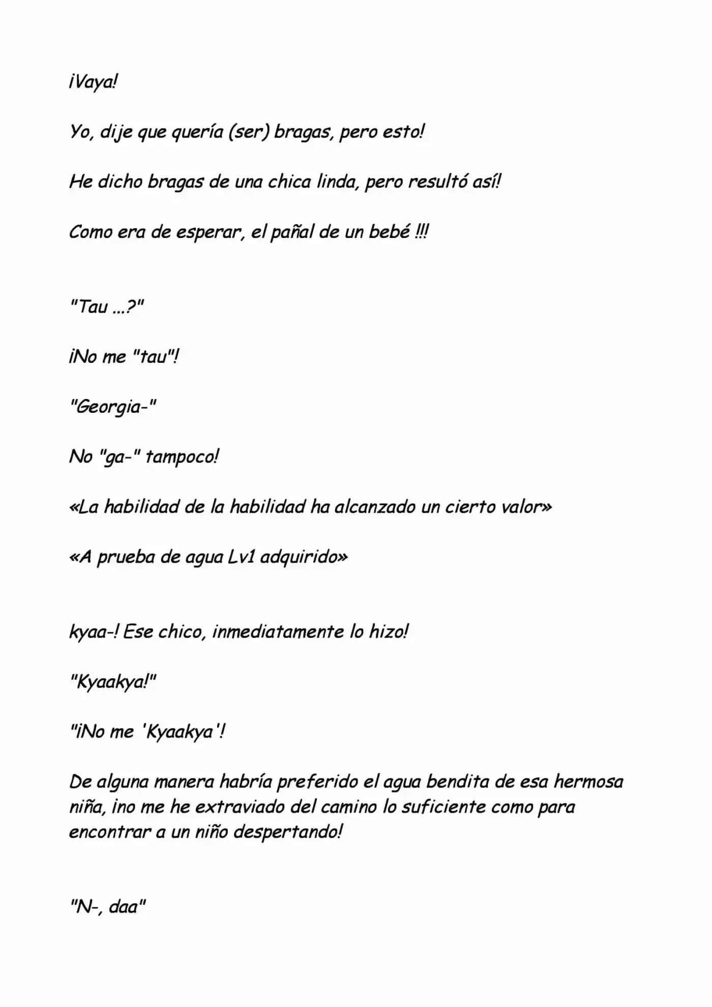 Panties Reincarnation (Novela) - Capítulo 1 - Página 6 - LectorTMOo
