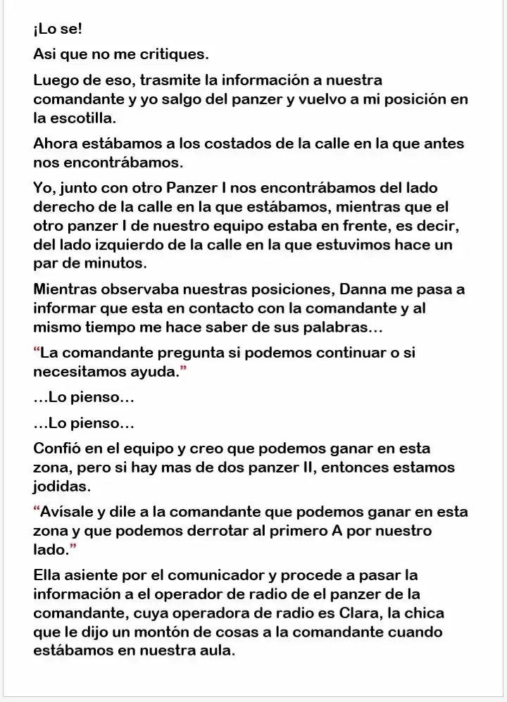 Panzerschlacht (Novela) - Capítulo 40 - Página 5 - LectorTMOo