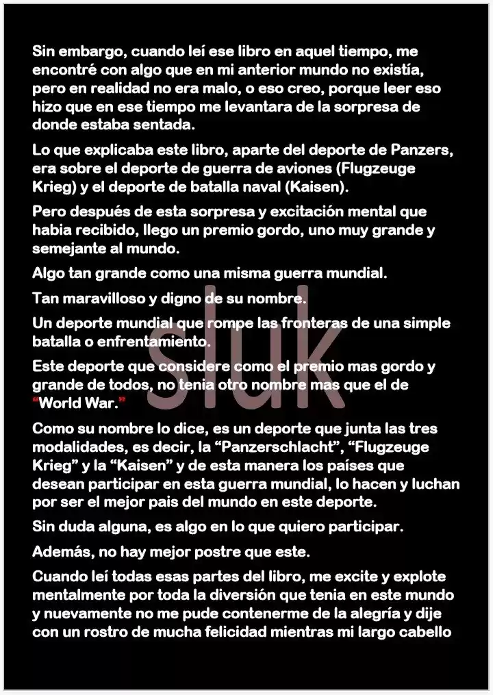 Panzerschlacht (Novela) - Capítulo 6 - Página 6 - LectorTMOo