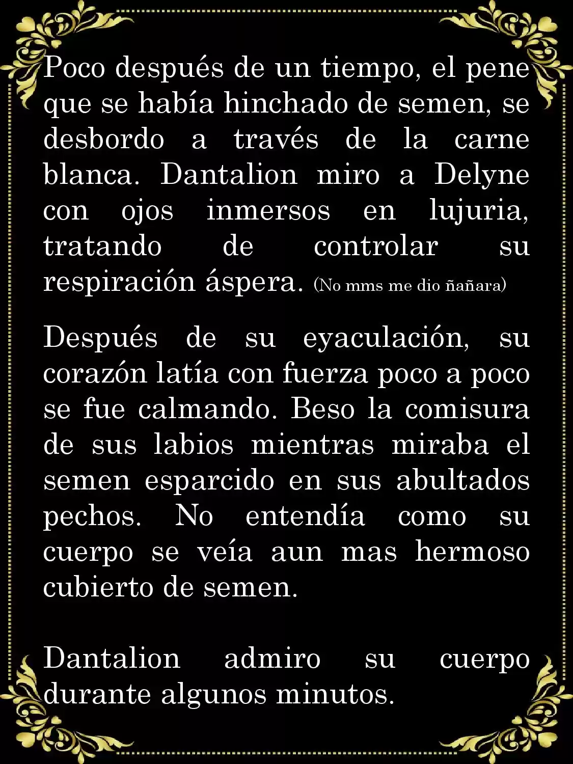 PAPÁ, ¿PORQUE ERES TAN MALO? (Novela) - Capítulo 1.4 - Página 11 - LectorTMOo