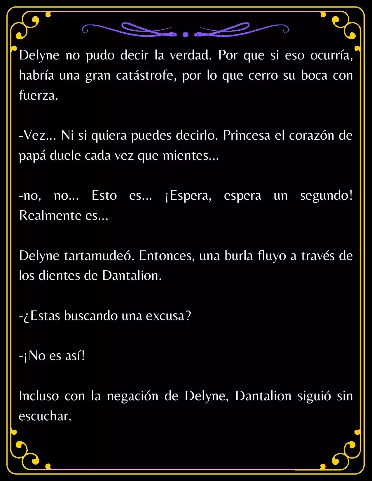PAPÁ, ¿PORQUE ERES TAN MALO? (Novela) - Capítulo 4.2 - Página 13 - LectorTMOo