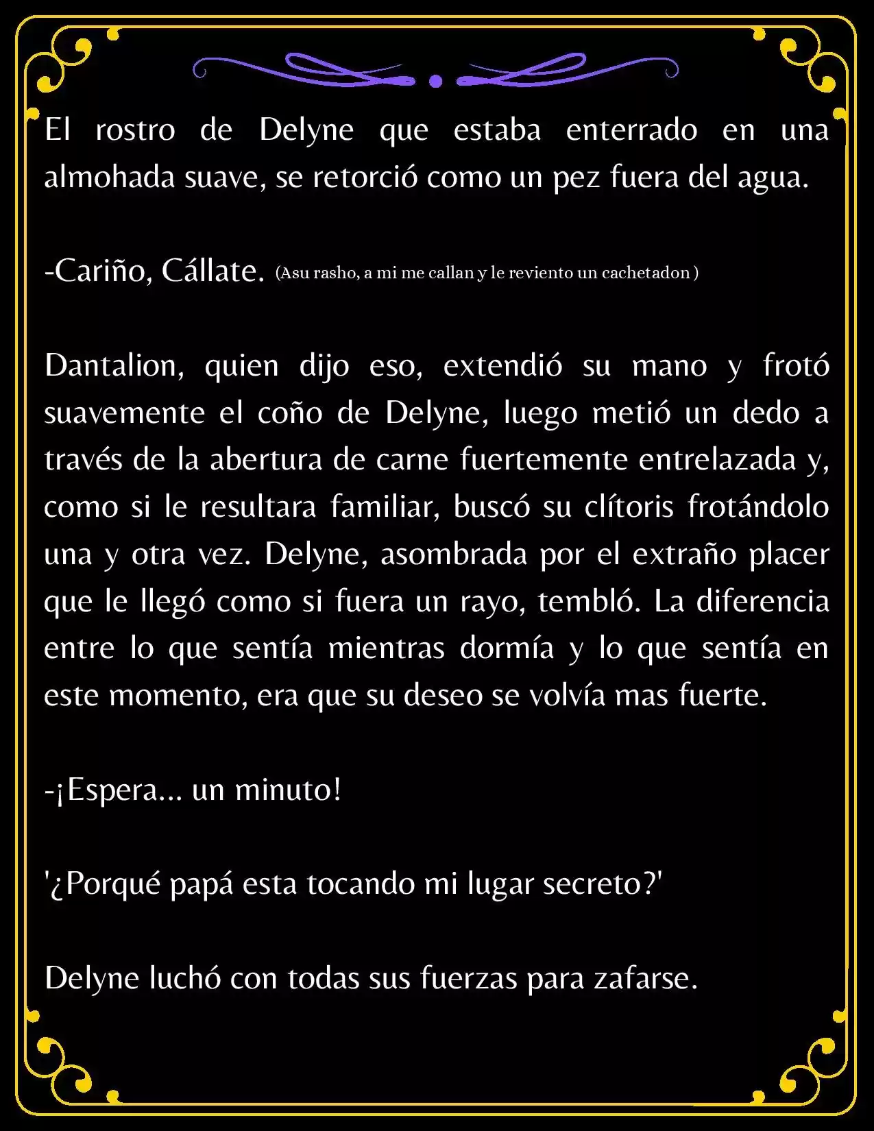 PAPÁ, ¿PORQUE ERES TAN MALO? (Novela) - Capítulo 4.2 - Página 14 - LectorTMOo