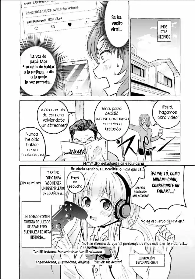 Papa To Kyonyuu JK To Game Jikkyou - Capítulo 1 - Página 10 - LectorTMOo