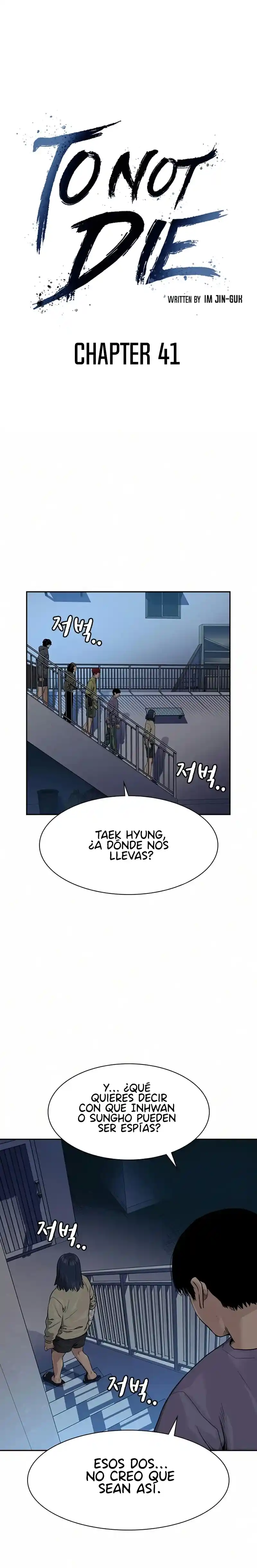 Para No Morir - Capítulo 41 - Página 8 - LectorTMOo