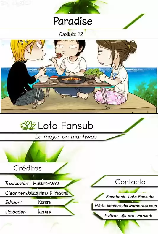 Paradise - Capítulo 12 - Página 1 - LectorTMOo