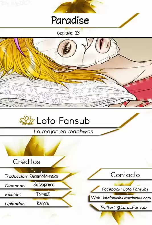 Paradise - Capítulo 13 - Página 1 - LectorTMOo