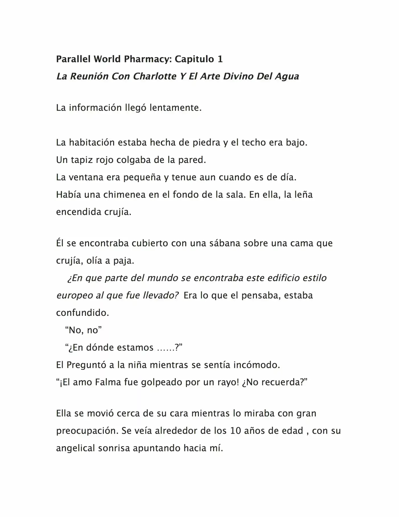 Parallel World Pharmacy (Novela) - Capítulo 1 - Página 2 - LectorTMOo