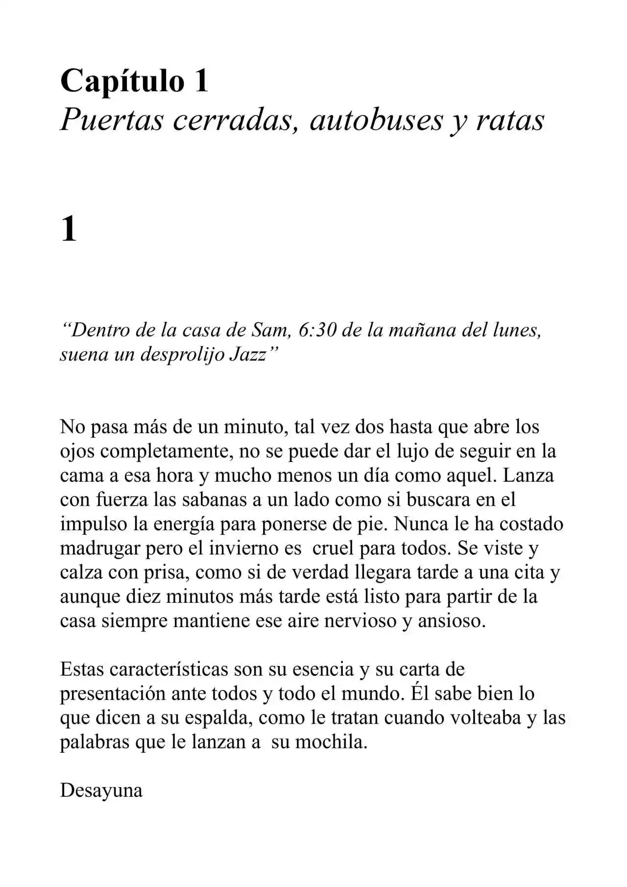 Paranoia (Novela) - Capítulo 1 - Página 2 - LectorTMOo