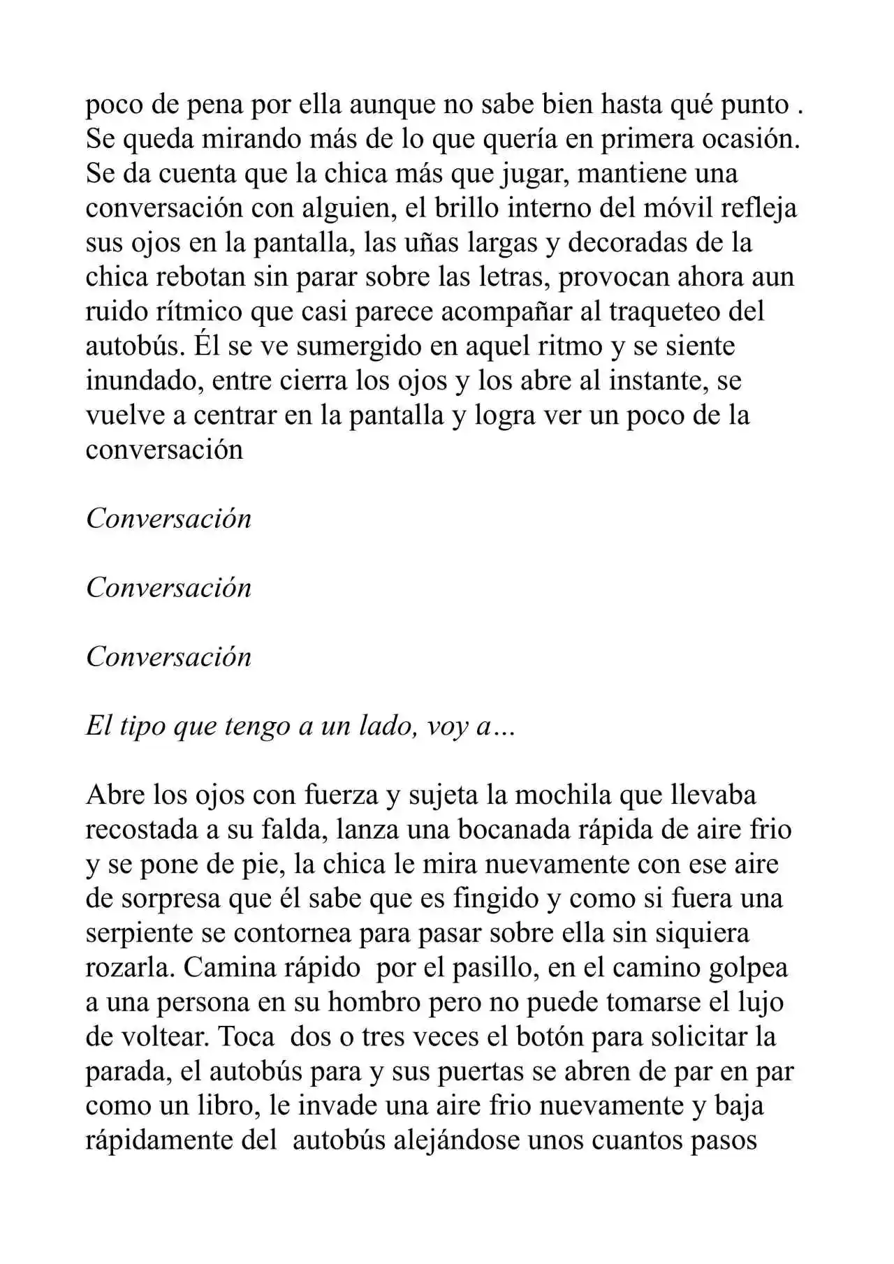 Paranoia (Novela) - Capítulo 1 - Página 5 - LectorTMOo