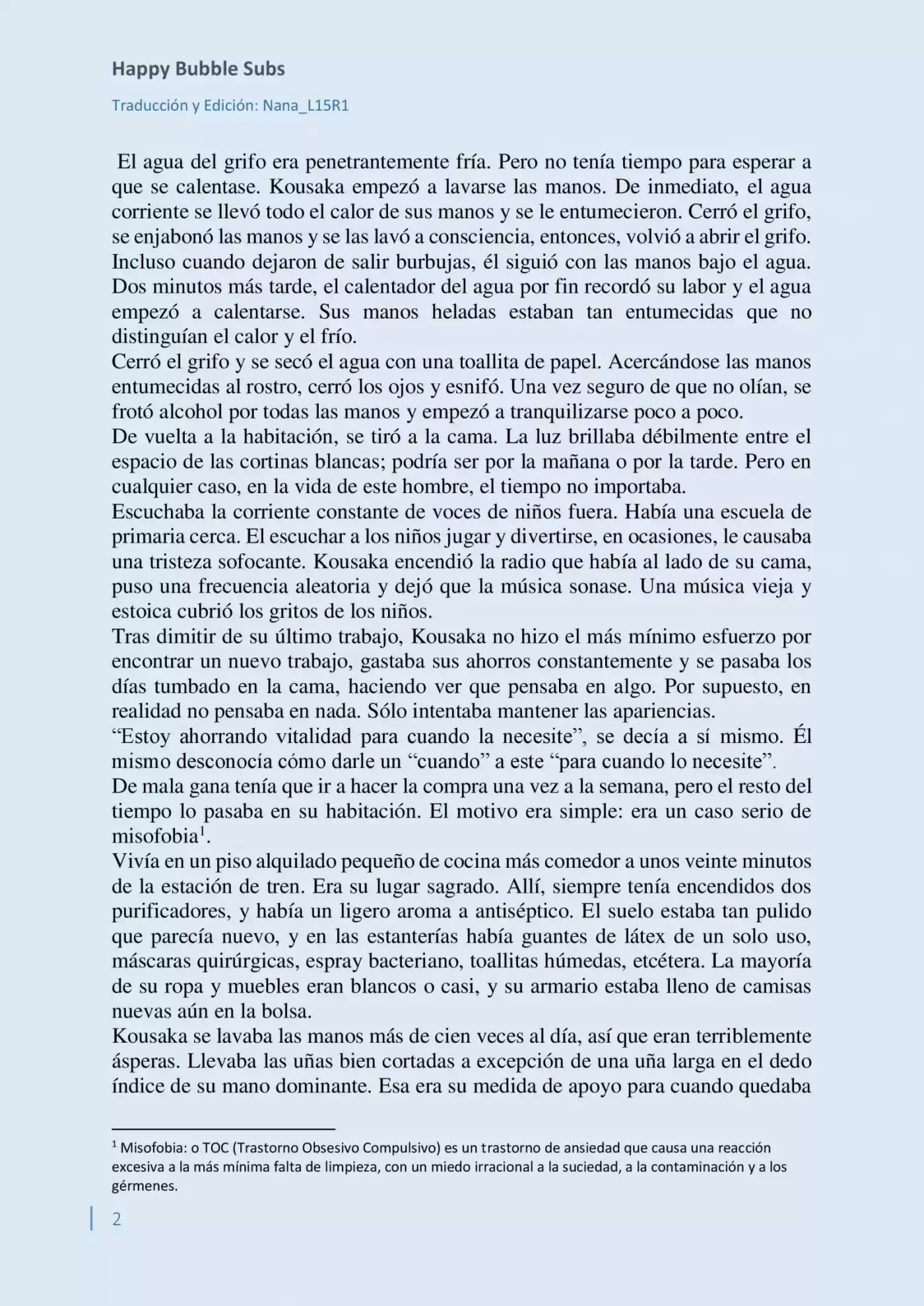 Parasite In Love (Novela) - Capítulo 1 - Página 2 - LectorTMOo