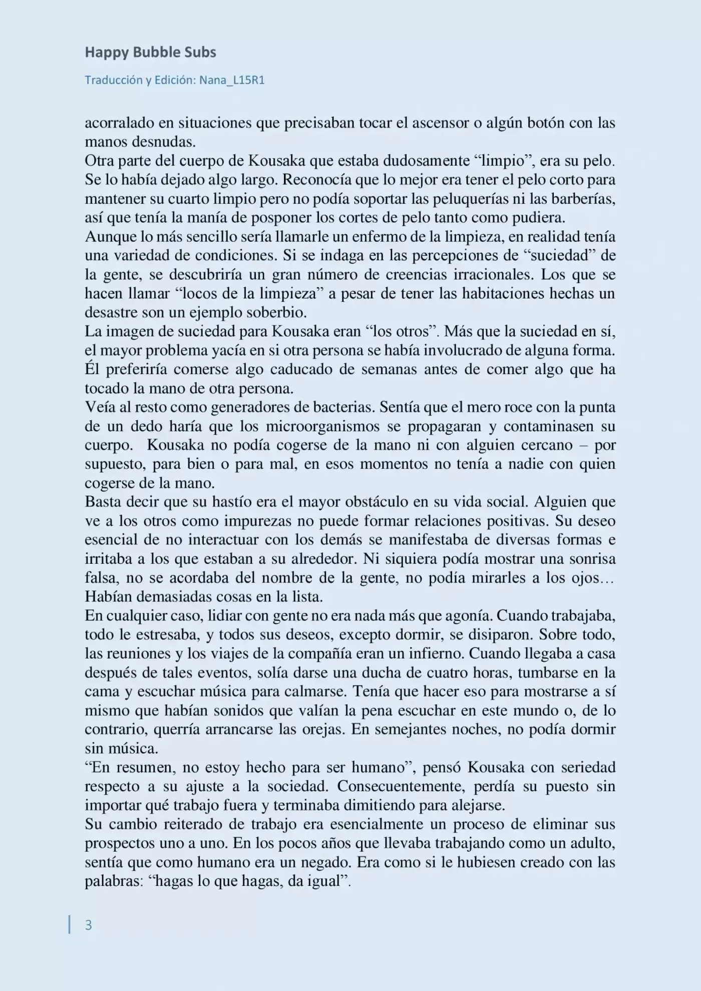 Parasite In Love (Novela) - Capítulo 1 - Página 3 - LectorTMOo