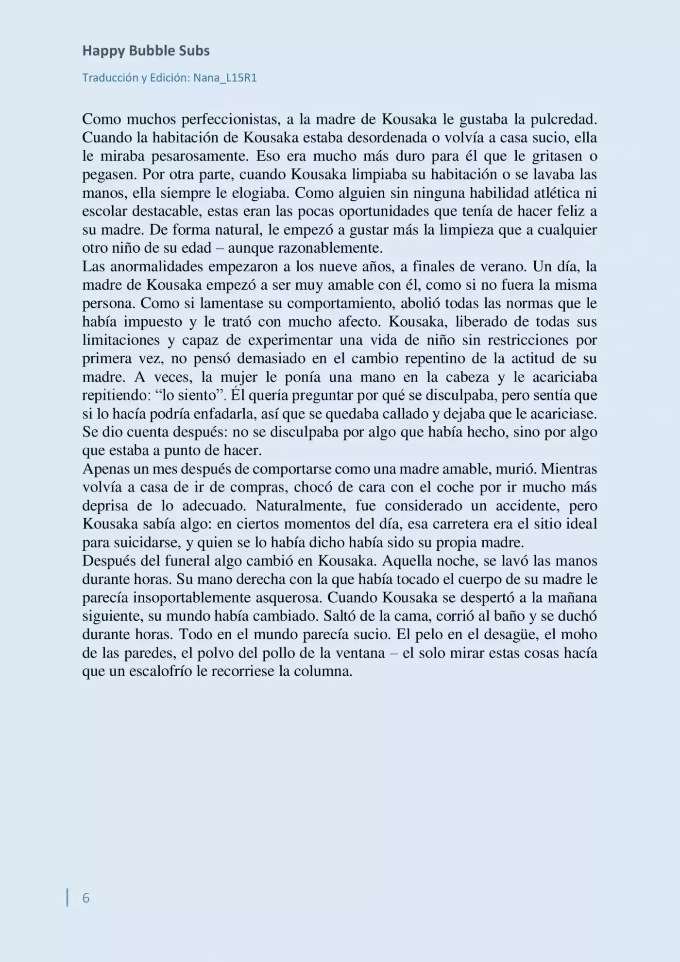 Parasite In Love (Novela) - Capítulo 1 - Página 6 - LectorTMOo