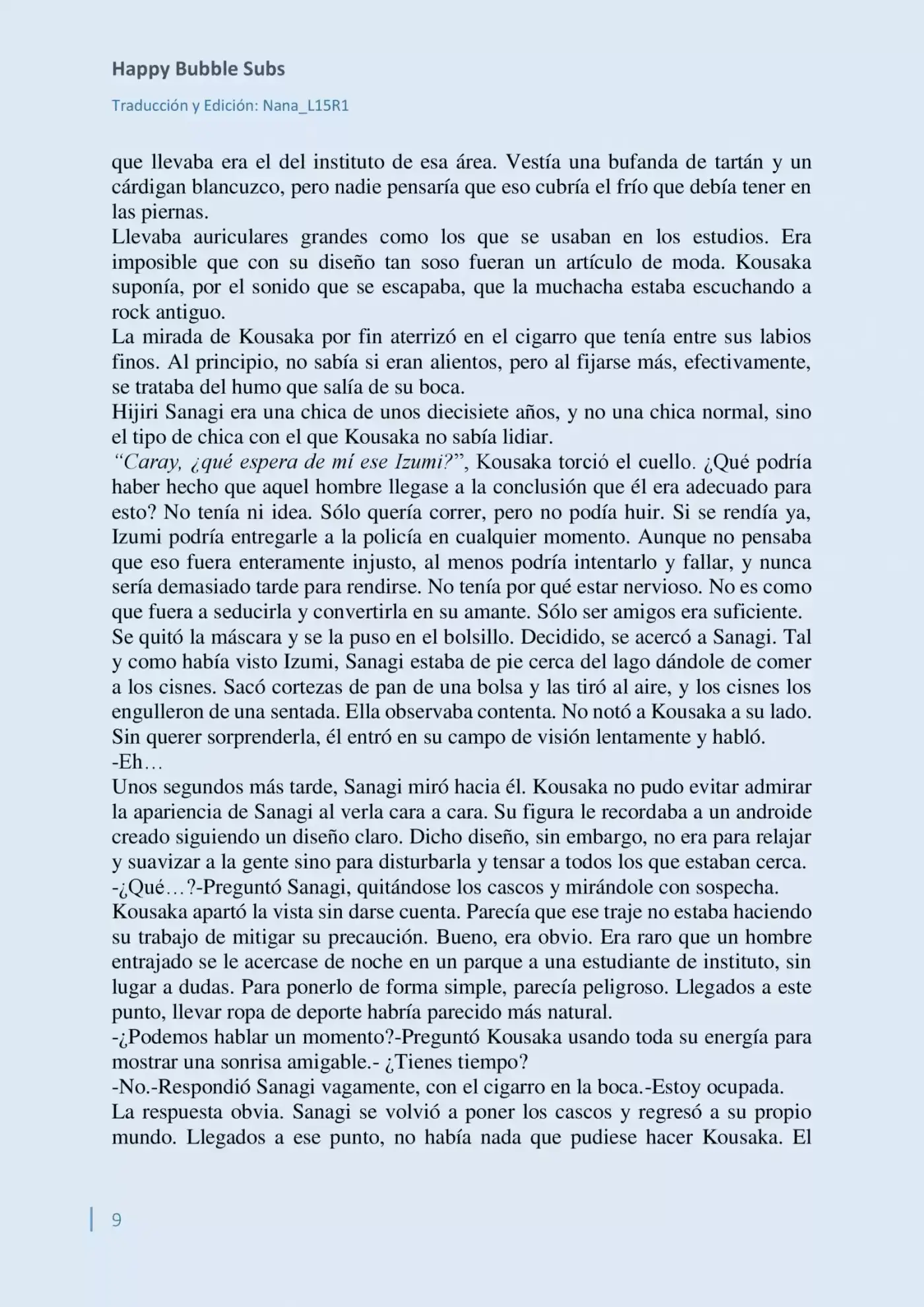 Parasite In Love (Novela) - Capítulo 2 - Página 9 - LectorTMOo
