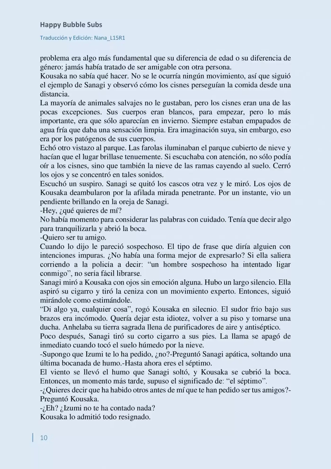 Parasite In Love (Novela) - Capítulo 2 - Página 10 - LectorTMOo
