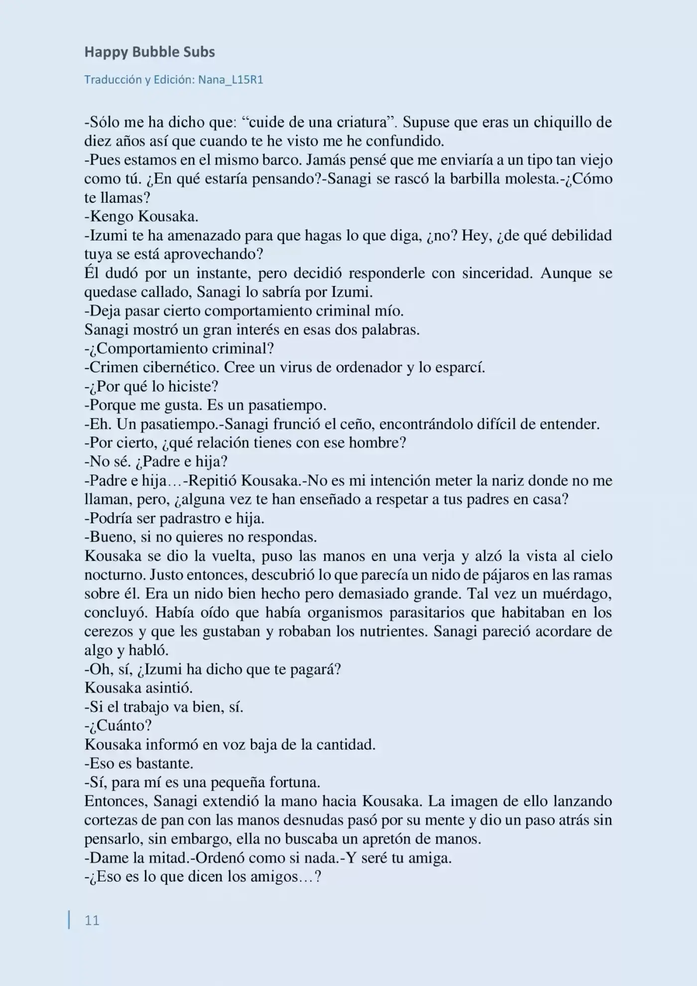 Parasite In Love (Novela) - Capítulo 2 - Página 11 - LectorTMOo