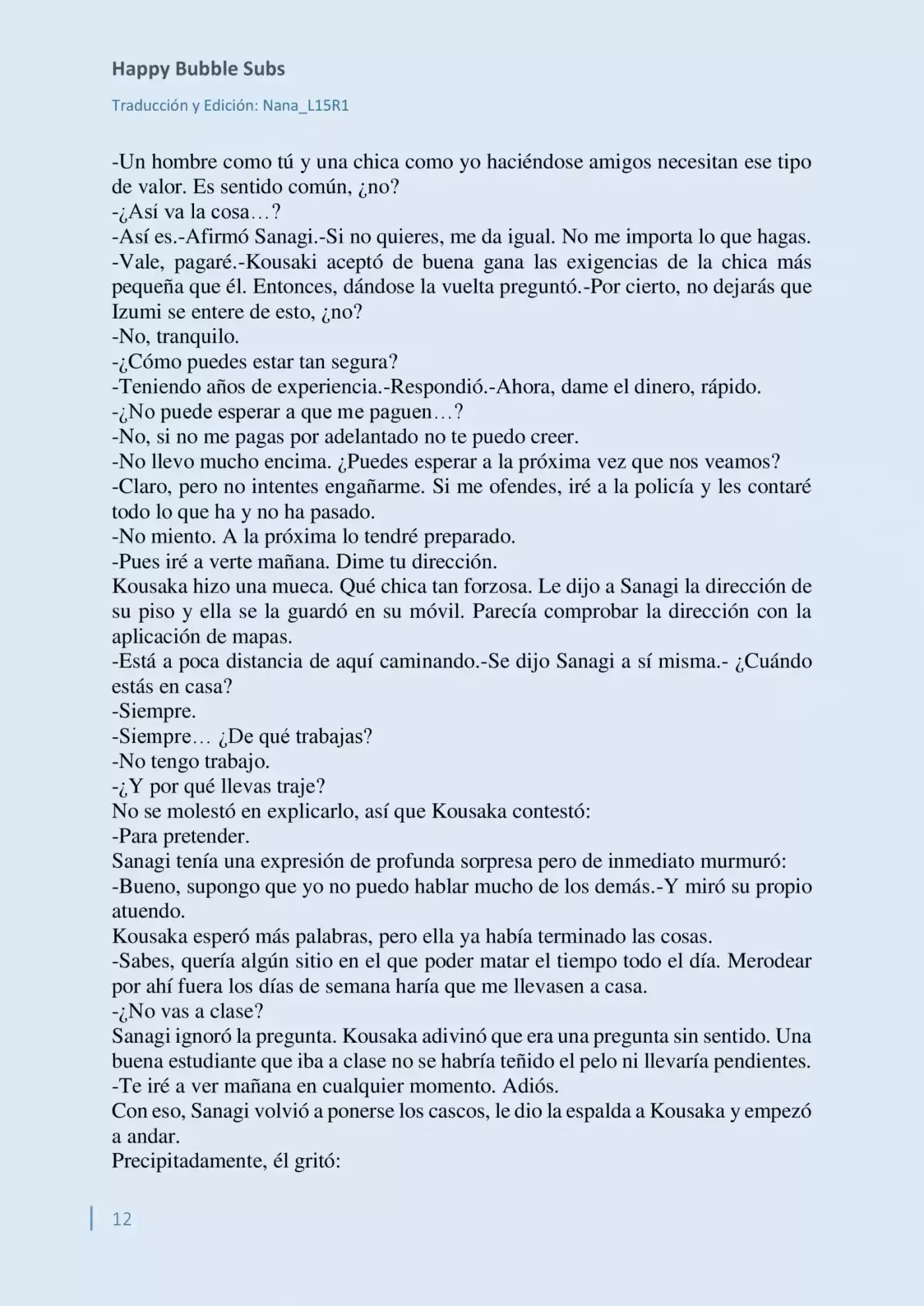 Parasite In Love (Novela) - Capítulo 2 - Página 12 - LectorTMOo