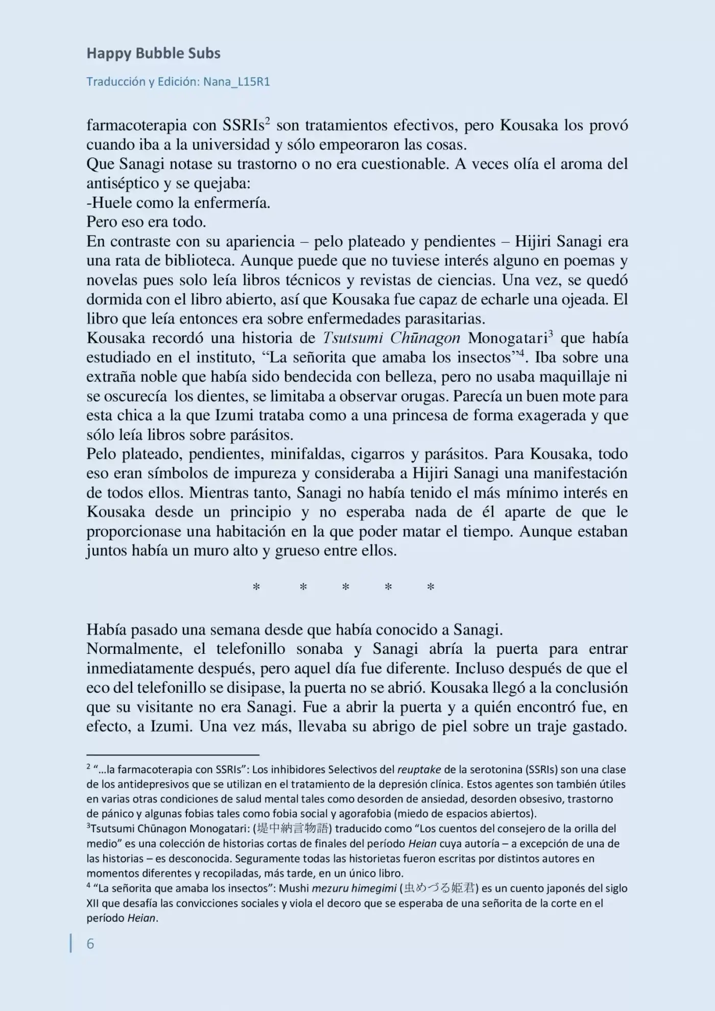 Parasite In Love (Novela) - Capítulo 3 - Página 6 - LectorTMOo