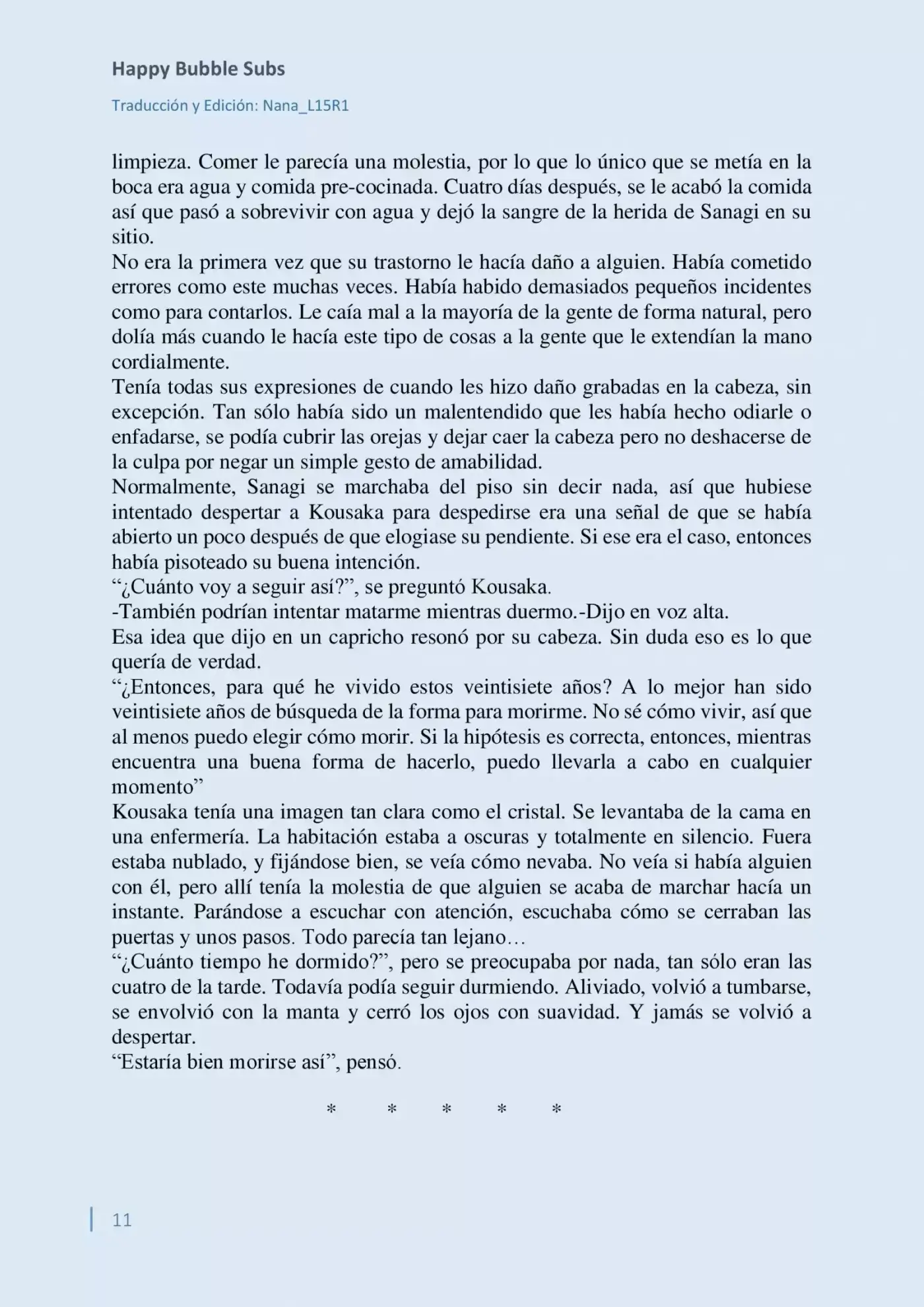 Parasite In Love (Novela) - Capítulo 3 - Página 11 - LectorTMOo