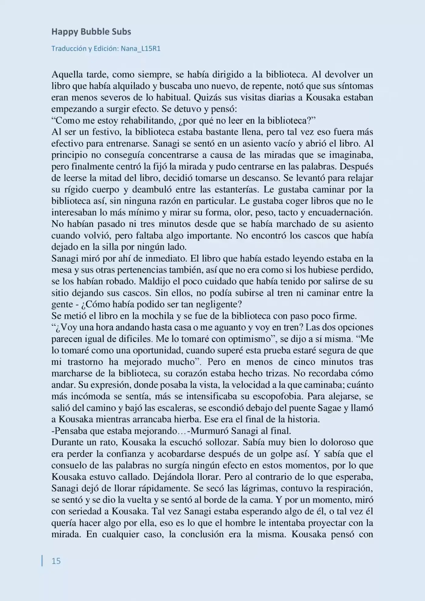 Parasite In Love (Novela) - Capítulo 3 - Página 15 - LectorTMOo