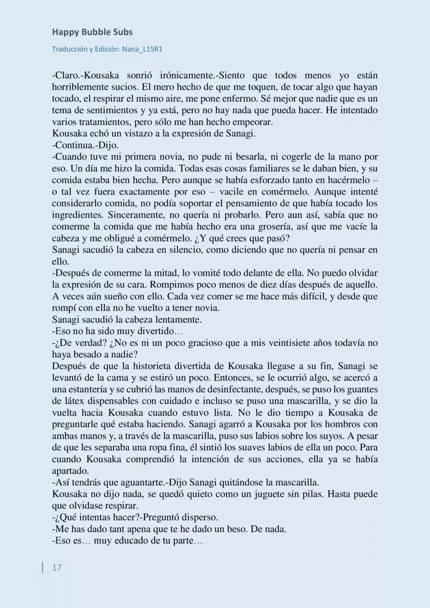 Parasite In Love (Novela) - Capítulo 3 - Página 17 - LectorTMOo