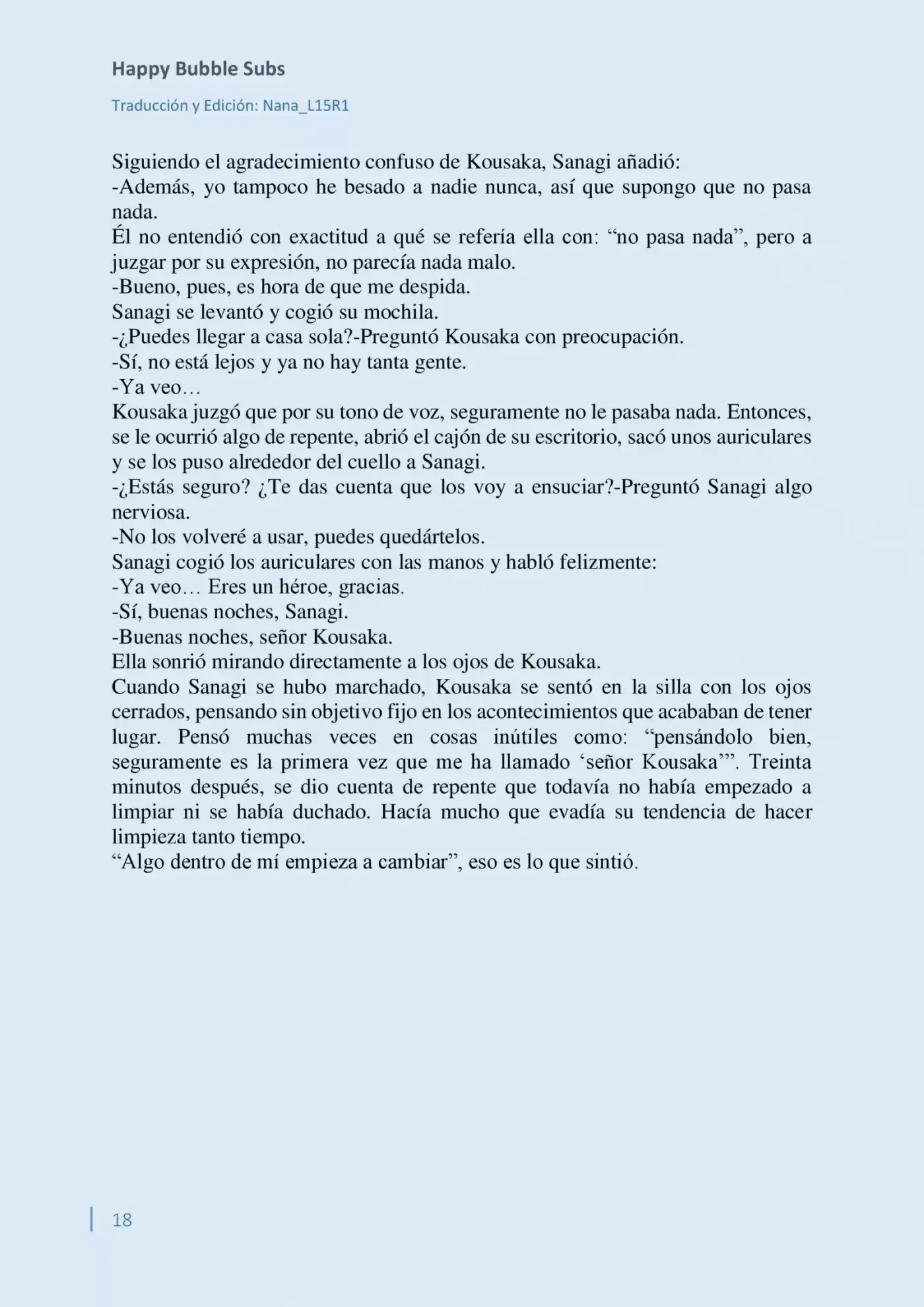 Parasite In Love (Novela) - Capítulo 3 - Página 18 - LectorTMOo