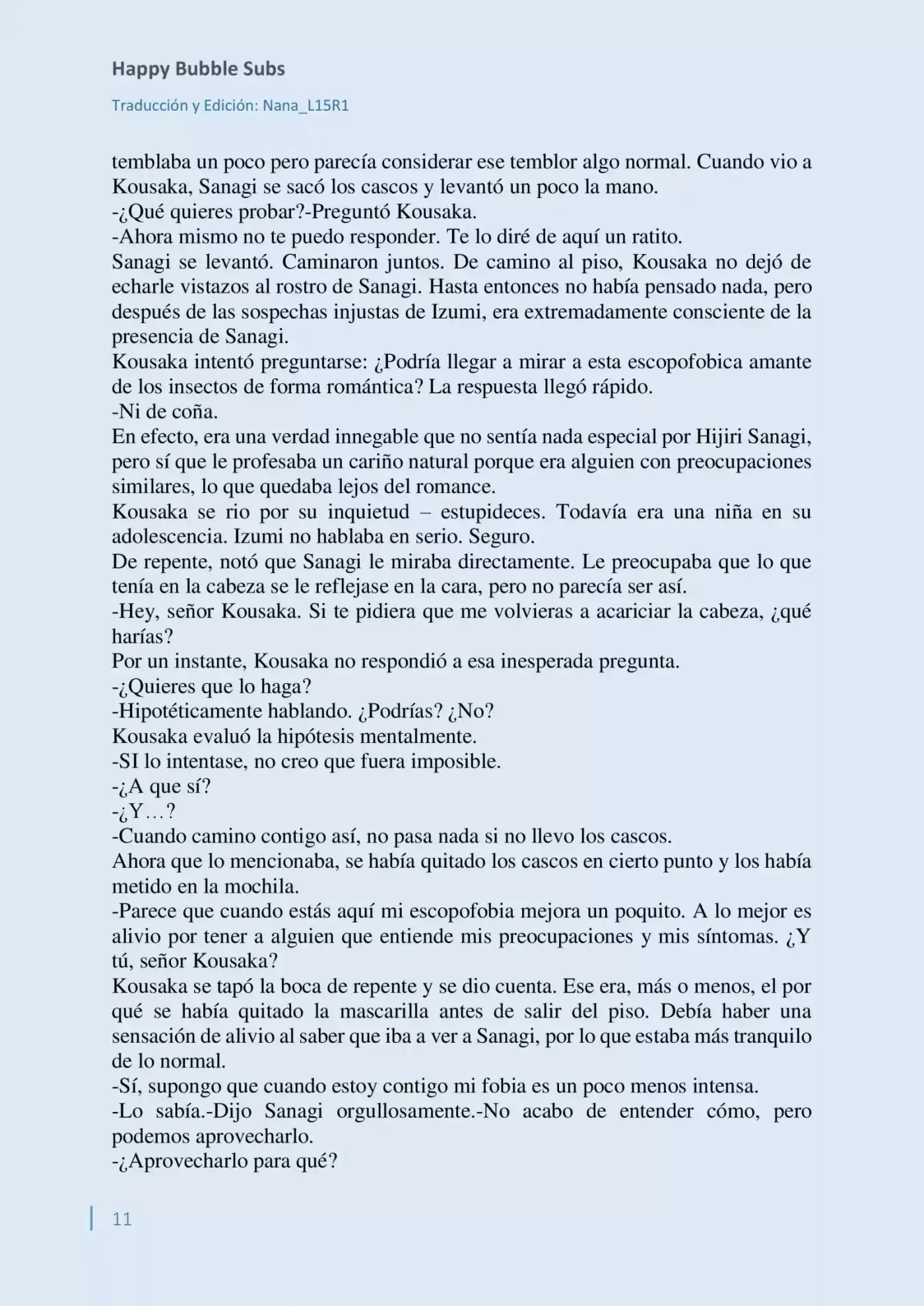 Parasite In Love (Novela) - Capítulo 4 - Página 11 - LectorTMOo