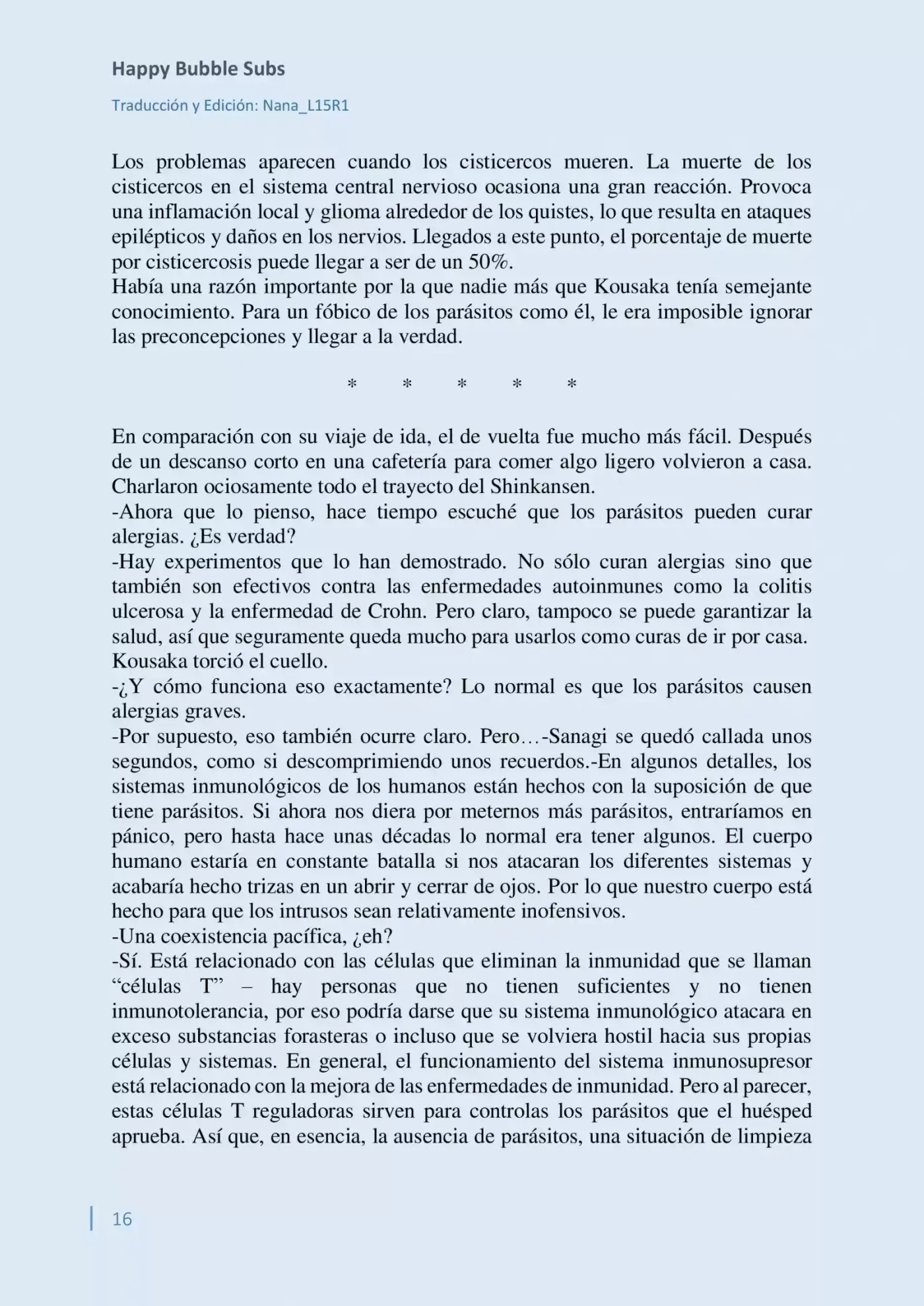 Parasite In Love (Novela) - Capítulo 4 - Página 16 - LectorTMOo