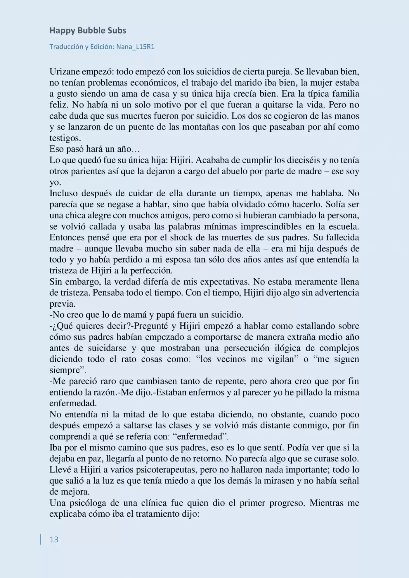 Parasite In Love (Novela) - Capítulo 6 - Página 13 - LectorTMOo