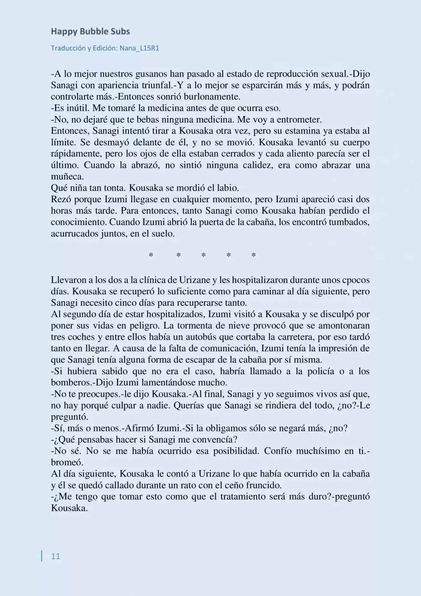 Parasite In Love (Novela) - Capítulo 7 - Página 11 - LectorTMOo