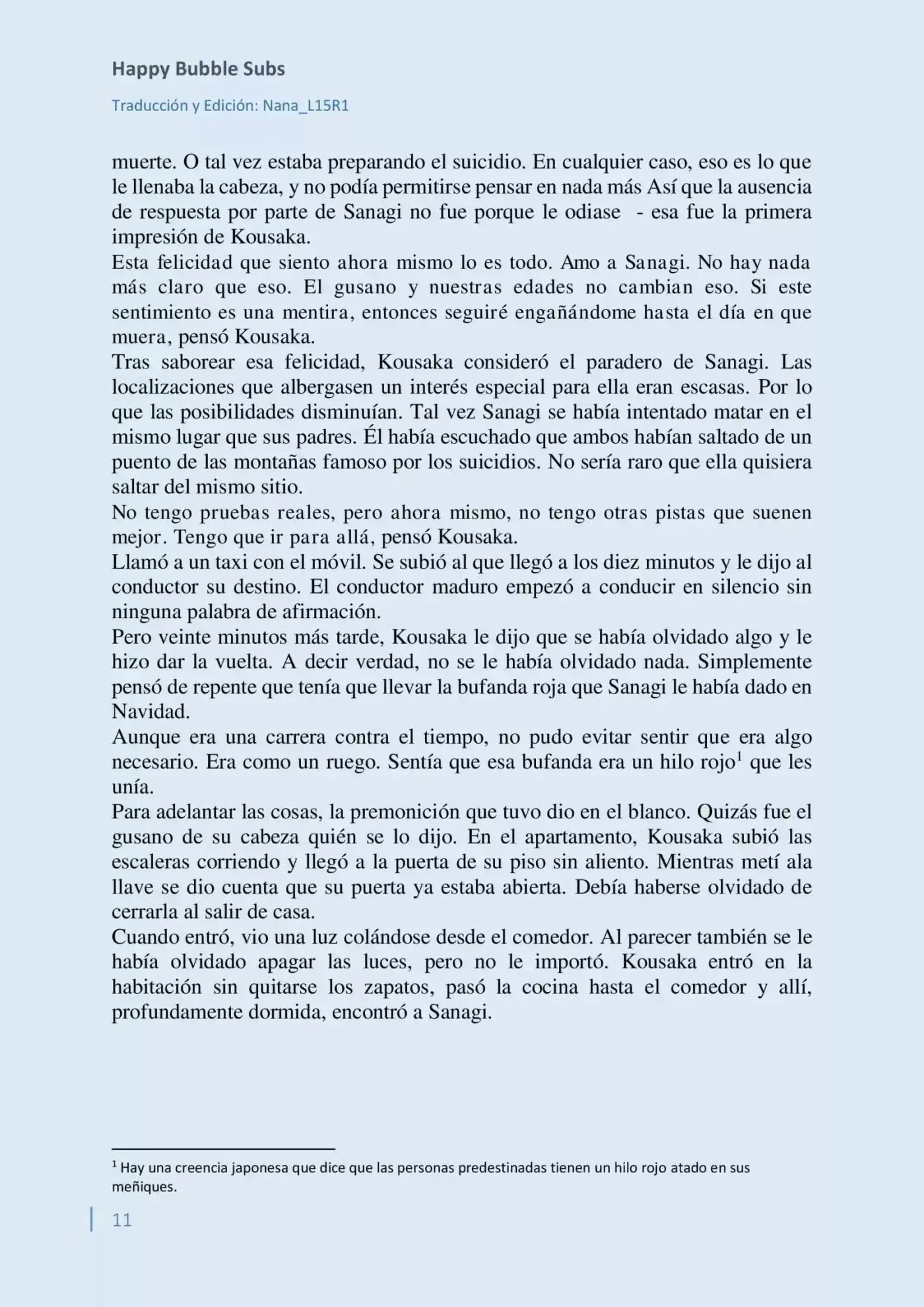 Parasite In Love (Novela) - Capítulo 8 - Página 11 - LectorTMOo