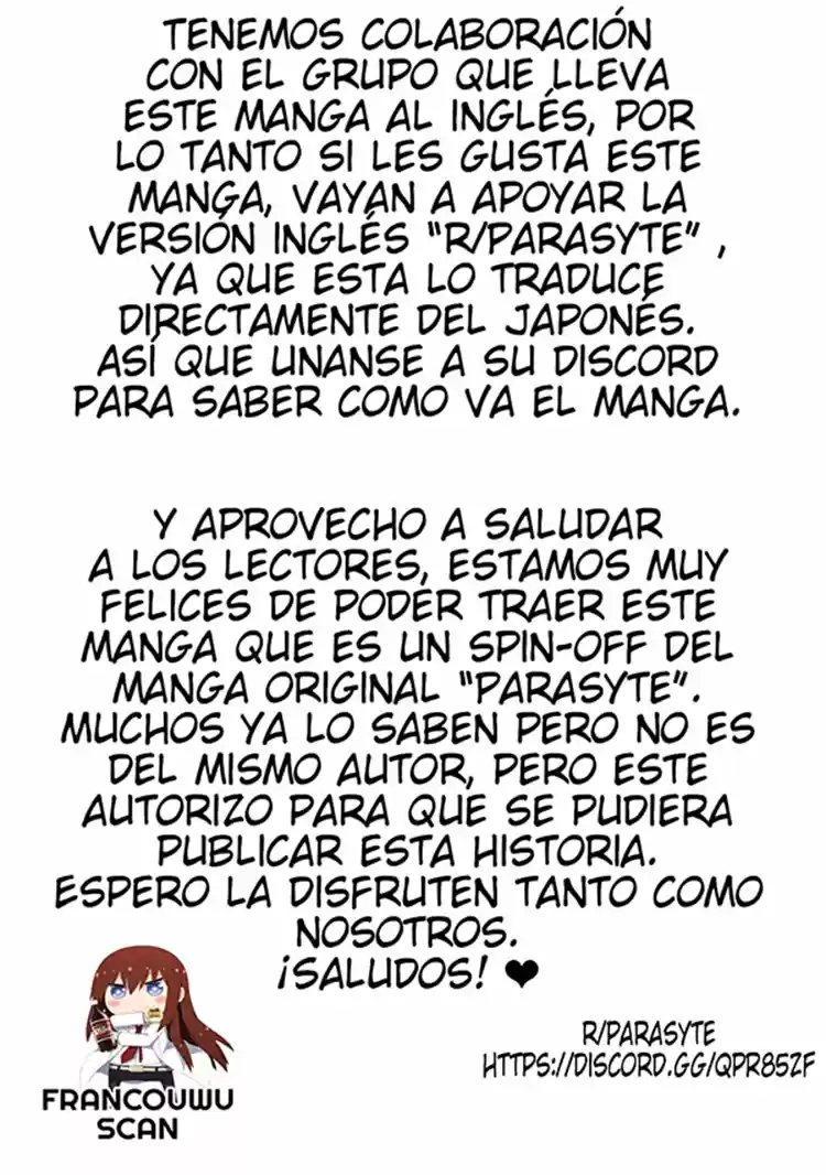 Parasyte Reversi - Capítulo 3 - Página 1 - LectorTMOo