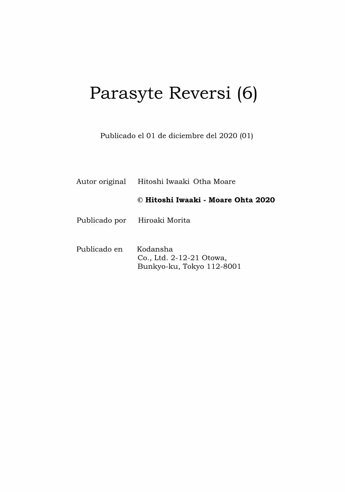 Parasyte Reversi - Capítulo 57.50 - Página 8 - LectorTMOo